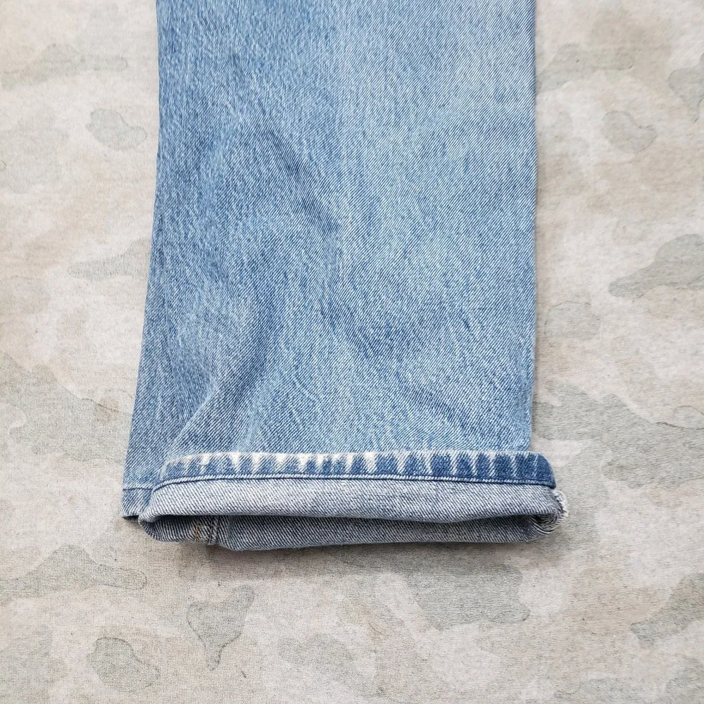 Vintage Levis 501 Jeans Mens 36x30 Blue Button Fly Straight Leg Workwear USA